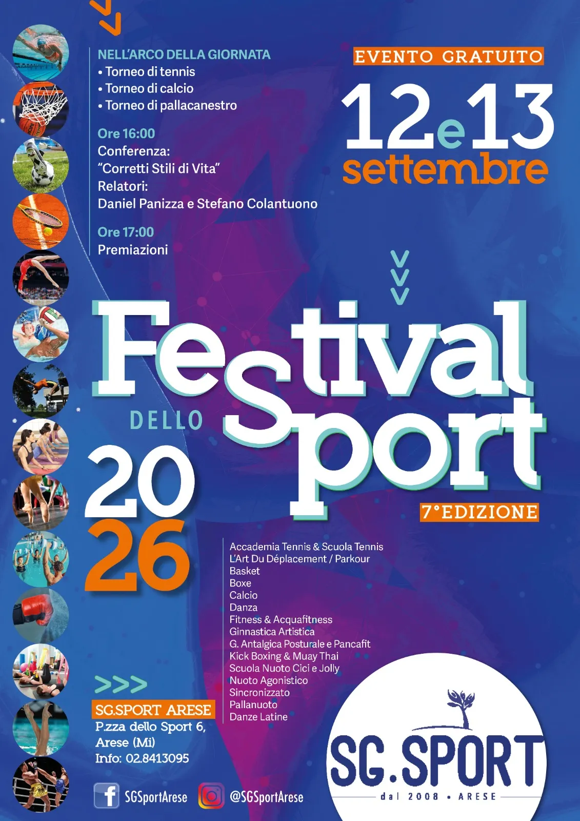 SG Sport Arese Basket: Festival dello Sport 2026
